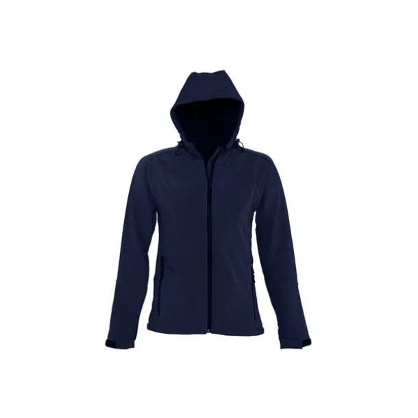 PROTECT WOMEN softshell hooded jacket for women - EXPLODE Blue