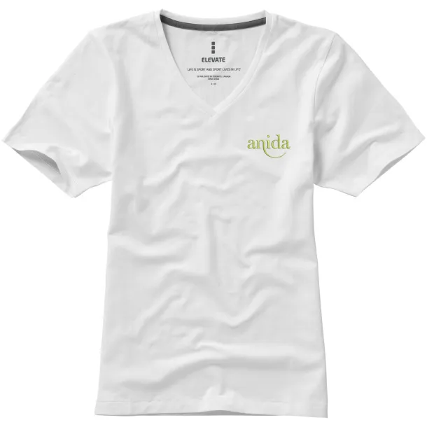 Kawartha short sleeve women's GOTS organic t-shirt - Elevate NXT White