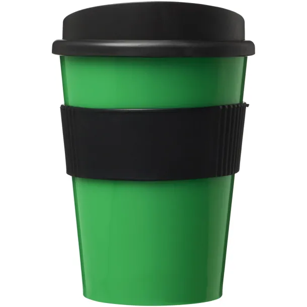 Americano® medio 300 ml tumbler with grip - Unbranded Green Solid black