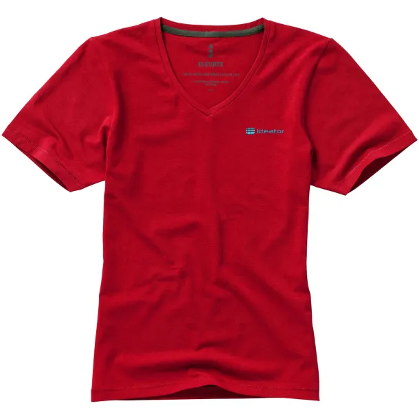 Kawartha short sleeve women's GOTS organic t-shirt - Elevate NXT Red