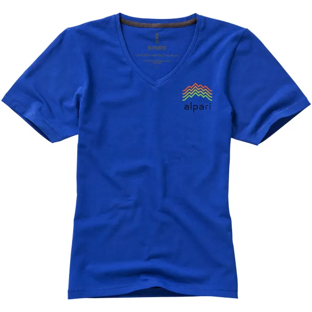 Kawartha short sleeve women's GOTS organic t-shirt - Elevate NXT Blue