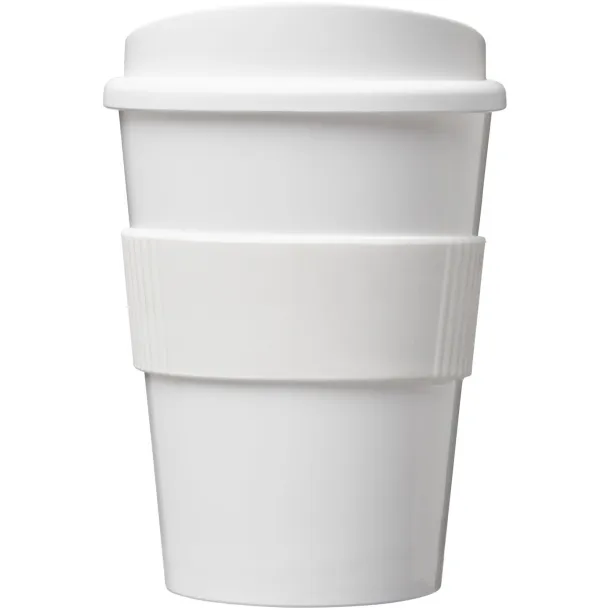 Americano® medio 300 ml tumbler with grip - Unbranded White