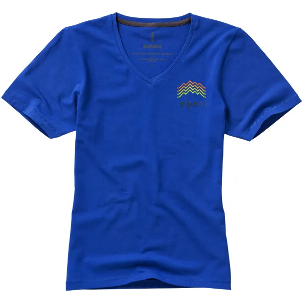 Kawartha short sleeve women's GOTS organic t-shirt - Elevate NXT Blue