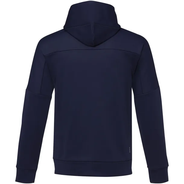 Nubia men's performance full zip knit jacket - Elevate Life Navy Blue