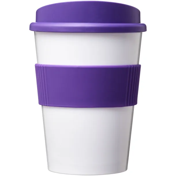 Americano® medio 300 ml tumbler with grip - Unbranded White Purple