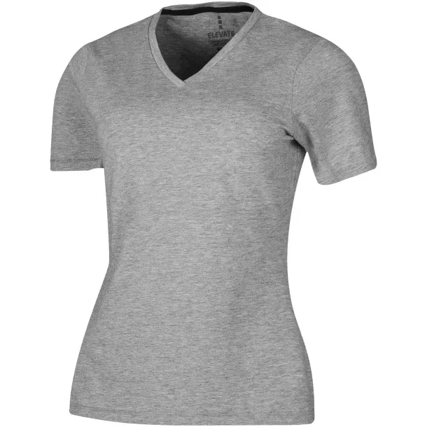 Kawartha short sleeve women's GOTS organic t-shirt - Elevate NXT Grey Melange