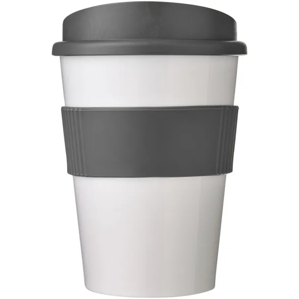 Americano® medio 300 ml tumbler with grip - Unbranded White Grey