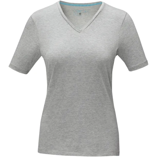 Kawartha short sleeve women's GOTS organic t-shirt - Elevate NXT Grey Melange