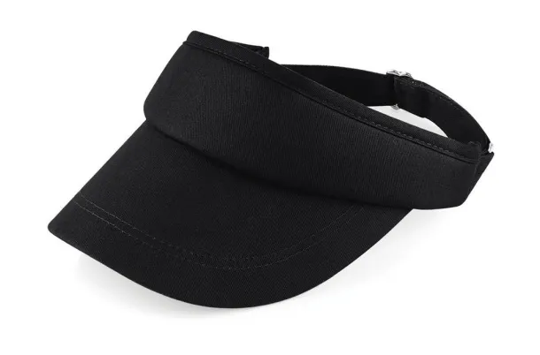  Sports Visor - Beechfield Black