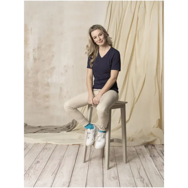 Kawartha short sleeve women's GOTS organic t-shirt - Elevate NXT Crna