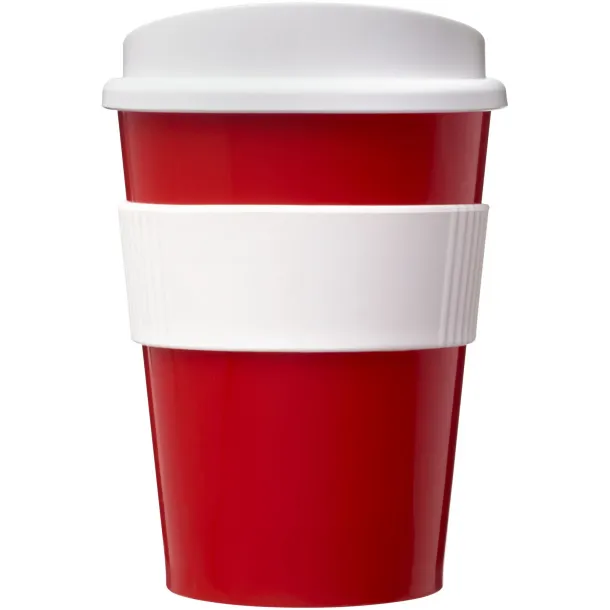 Americano® medio 300 ml tumbler with grip Red White