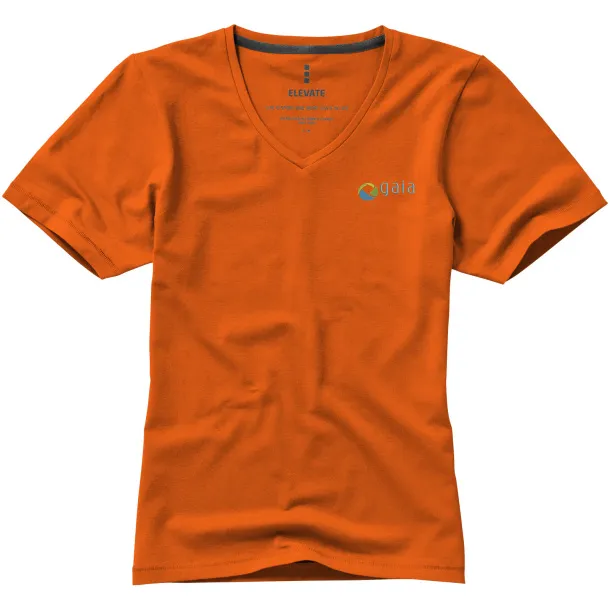 Kawartha short sleeve women's GOTS organic t-shirt - Elevate NXT Orange