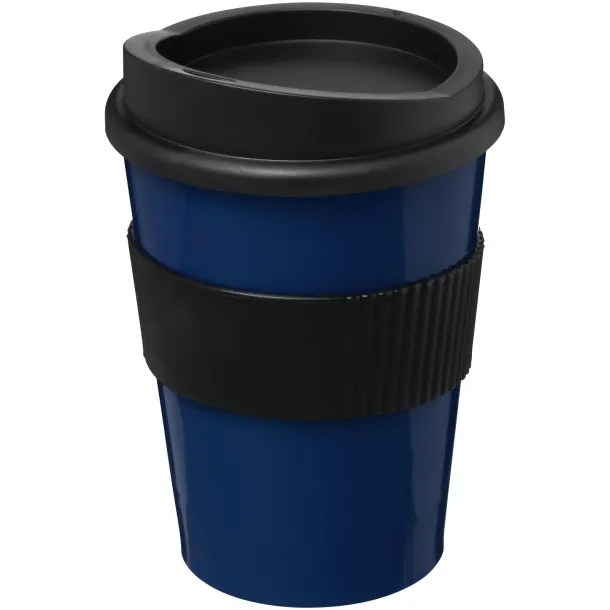 Americano® medio 300 ml tumbler with grip Blue Solid black