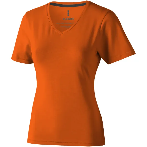 Kawartha short sleeve women's GOTS organic t-shirt - Elevate NXT Orange