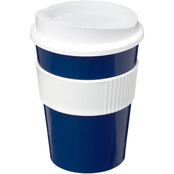 Americano® medio 300 ml tumbler with grip Blue White