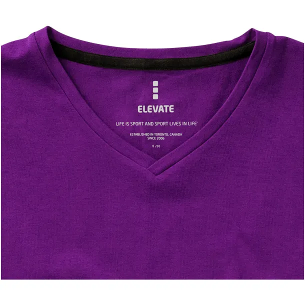 Kawartha short sleeve women's GOTS organic t-shirt - Elevate NXT Plum