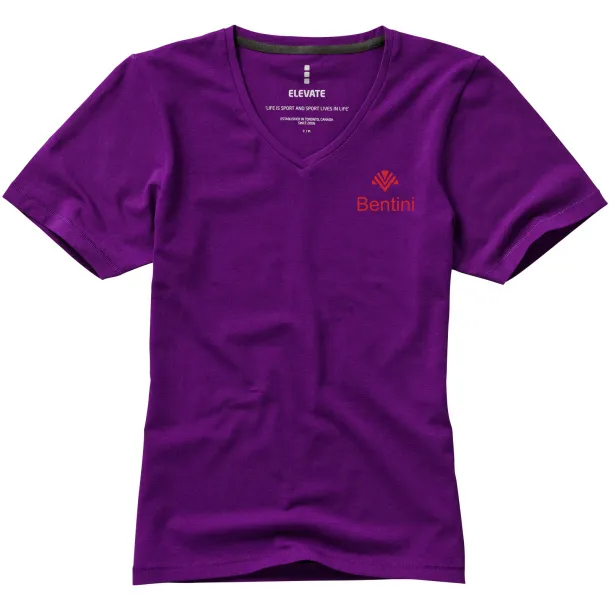 Kawartha short sleeve women's GOTS organic t-shirt - Elevate NXT Plum