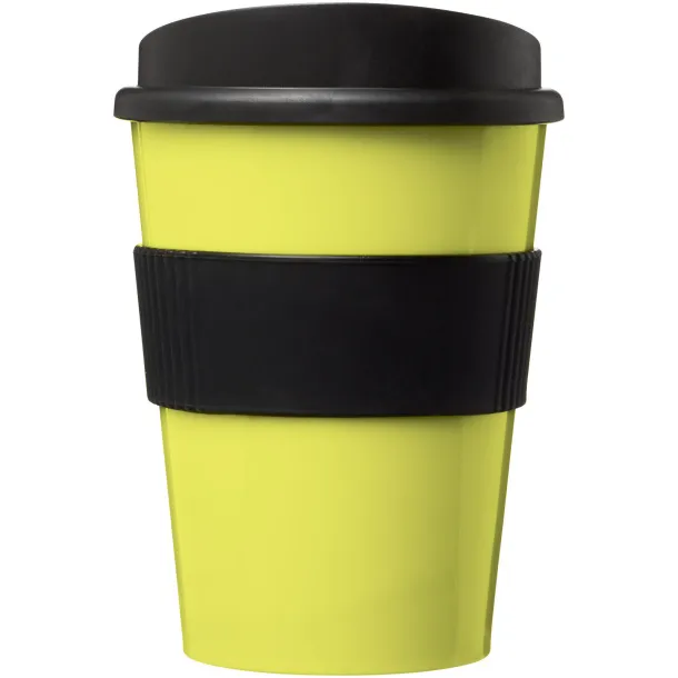 Americano® medio 300 ml tumbler with grip - Unbranded Lime Solid black