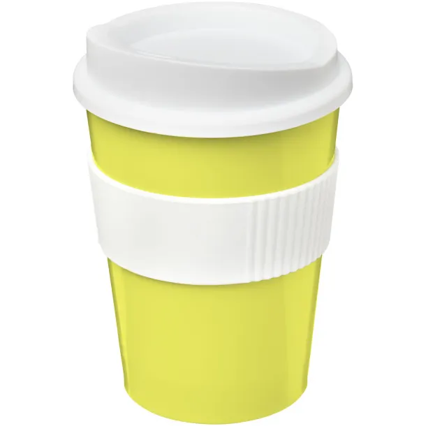 Americano® medio 300 ml tumbler with grip - Unbranded Lime White