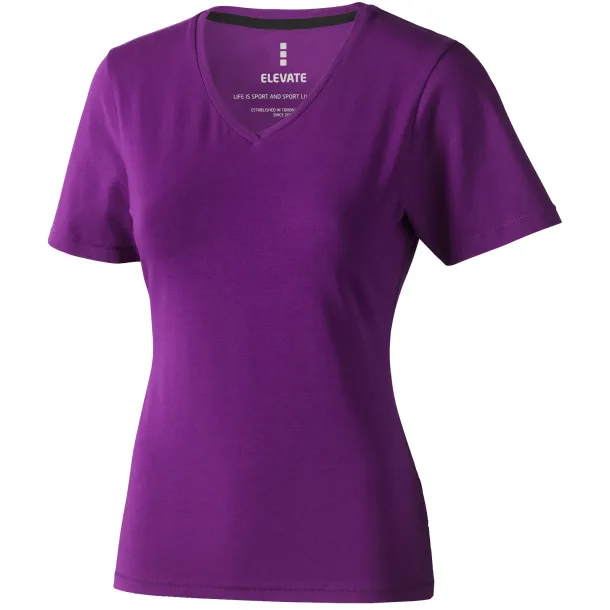 Kawartha short sleeve women's GOTS organic t-shirt - Elevate NXT Plum