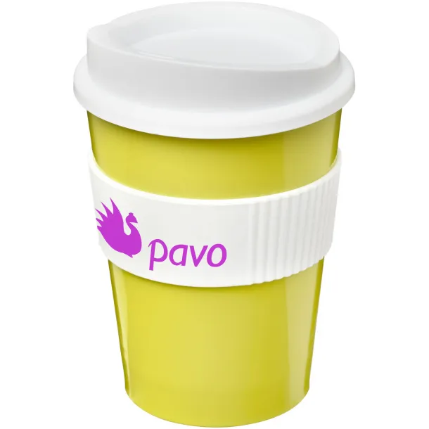 Americano® medio 300 ml tumbler with grip Lime White