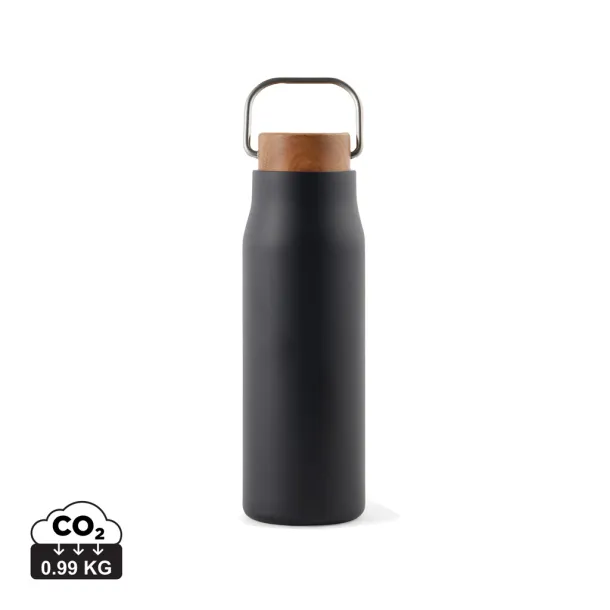  VINGA Ciro RCS recycled vacuum bottle 300 ML - Vinga Black 