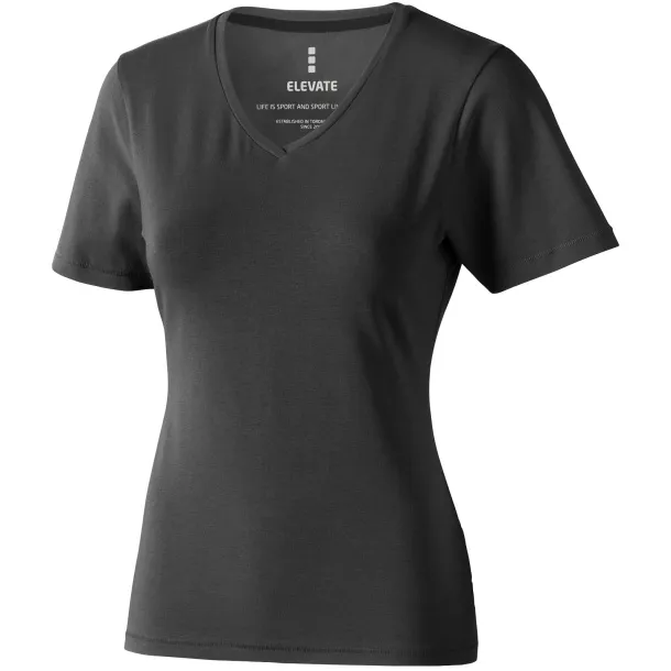 Kawartha short sleeve women's GOTS organic t-shirt - Elevate NXT Anthracite