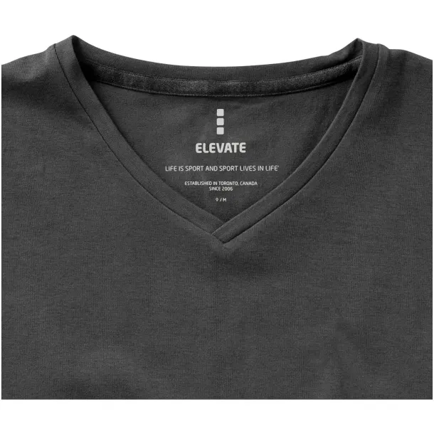 Kawartha short sleeve women's GOTS organic t-shirt - Elevate NXT Anthracite