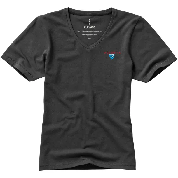 Kawartha short sleeve women's GOTS organic t-shirt - Elevate NXT Anthracite