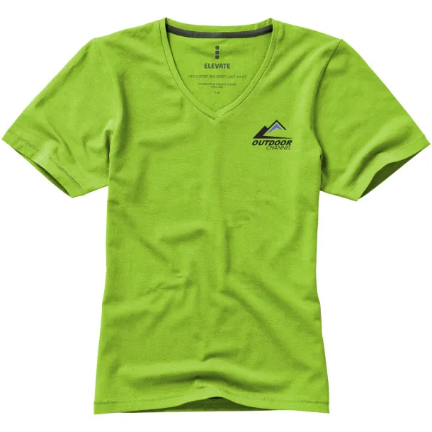 Kawartha short sleeve women's GOTS organic t-shirt - Elevate NXT Apple Green