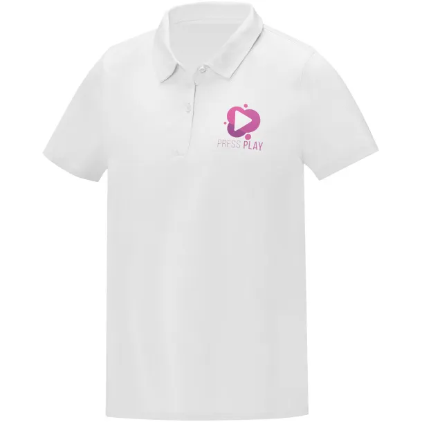 Deimos short sleeve women's cool fit polo - Elevate Essentials White