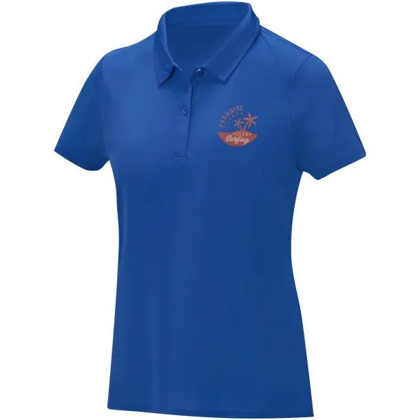 Deimos short sleeve women's cool fit polo - Elevate Essentials Blue