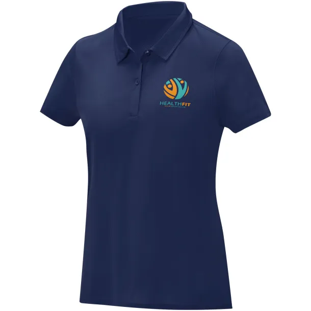 Deimos short sleeve women's cool fit polo - Elevate Essentials Navy Blue