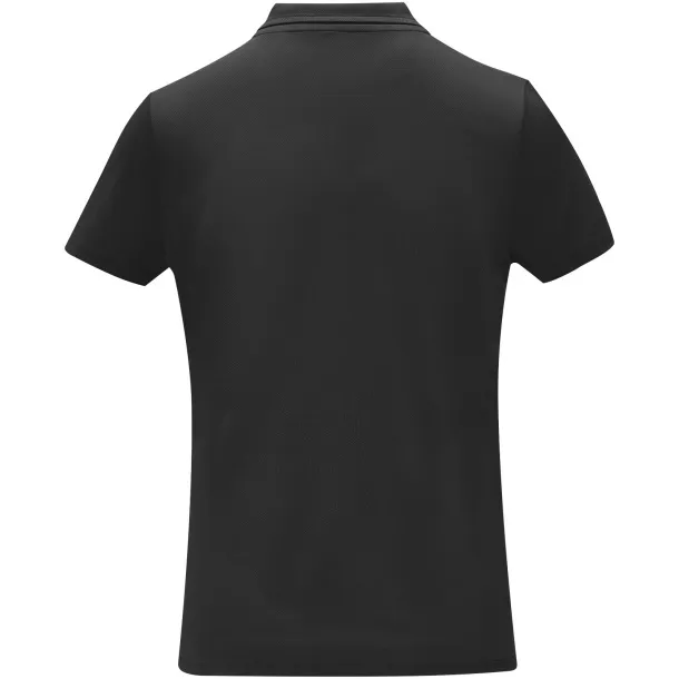 Deimos short sleeve women's cool fit polo - Elevate Essentials Solid black