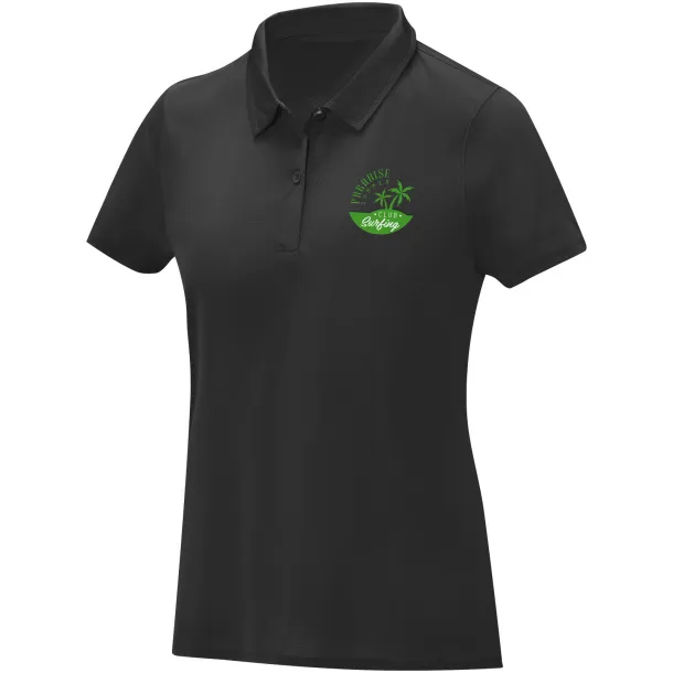 Deimos ženska polo majica kratkih rukava, 105 g/m² - Elevate Essentials Crna