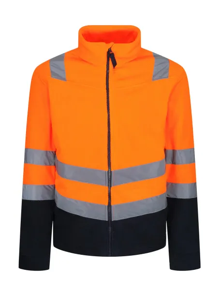  Pro Hi Vis 250 Fleece - Regatta High Visibility Narančasta Navy