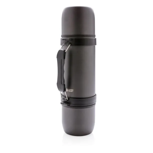  Swiss Peak termosica s dvije šalice, 700 ml - Swiss Peak Siva