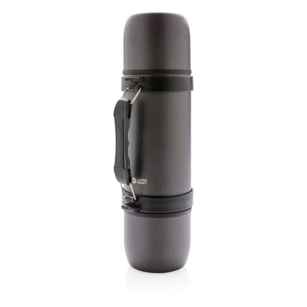  Swiss Peak termosica s dvije šalice, 700 ml - Swiss Peak Siva