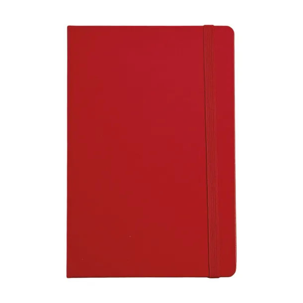 TOTO MAXI B5 notebook with elastic band Red