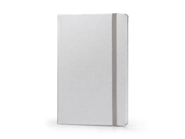 TOTO MAXI B5 notebook with elastic band Silver