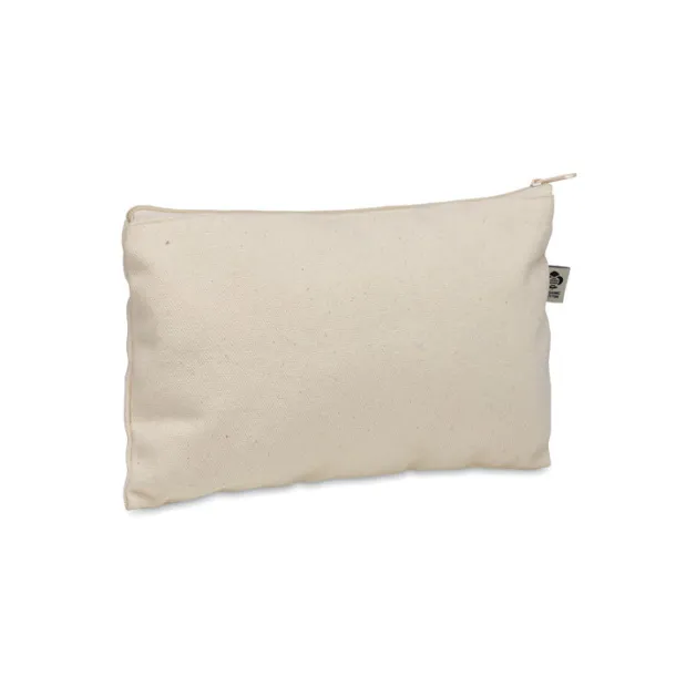 PESACARA Cosmetic bag cotton 340 gr/m² Beige