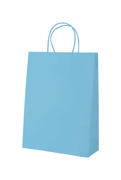 Mall paper bag Light blue