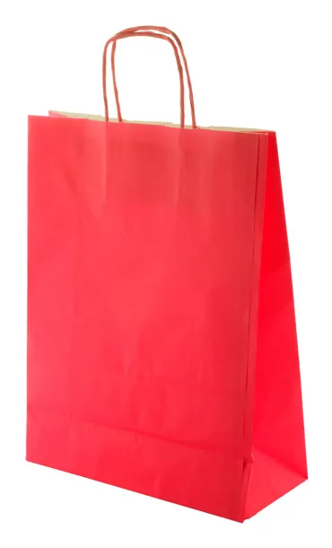 Mall paper bag Red