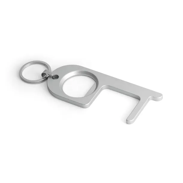HANDY Multifunction keyring Satin silver