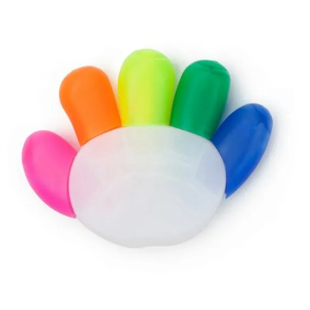  Highlighter "hand" multicolour