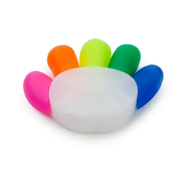  Highlighter "hand" multicolour