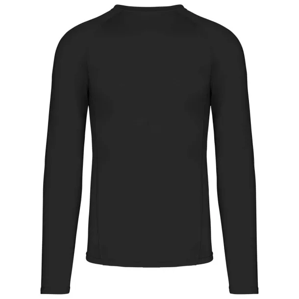  ADULTS' LONG-SLEEVED BASE LAYER SPORTS T-SHIRT - Proact Black