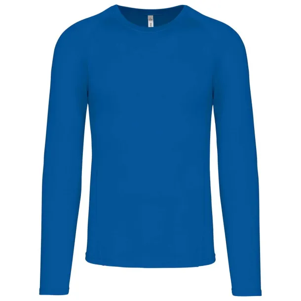  ADULTS' LONG-SLEEVED BASE LAYER SPORTS T-SHIRT - Proact Sporty Royal Blue