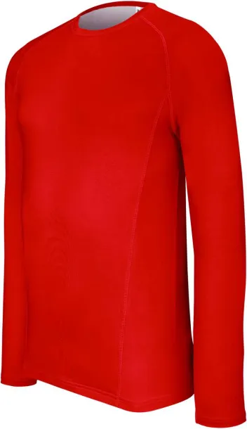  ADULTS' LONG-SLEEVED BASE LAYER SPORTS T-SHIRT - Proact Sporty Red