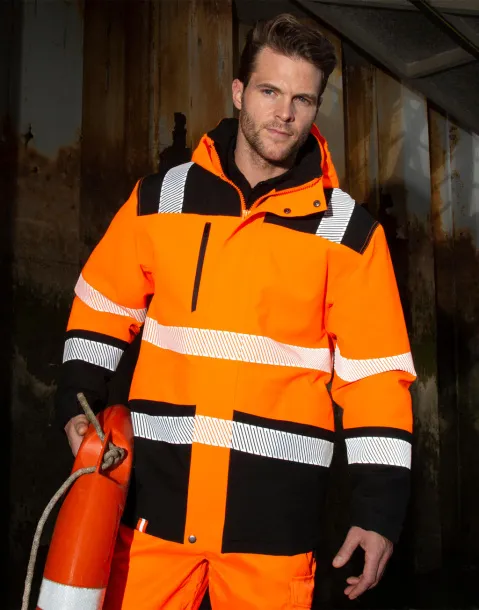  Printable Waterproof Softshell Safety Coat - Result Safe-Guard